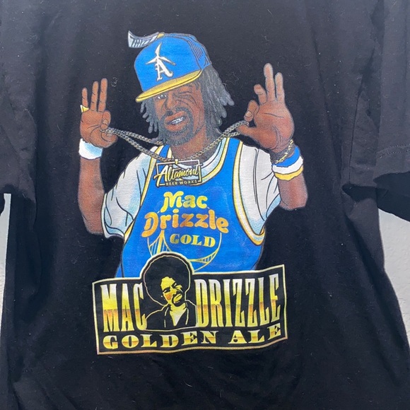 American Apparel Mac Dre Promotional Tee Black Size Medium - Picture 4 of 4